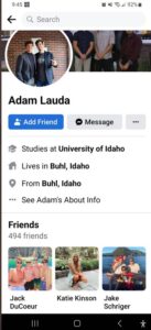 PHOTO Adam Lauda Former Bartender At Corner Club In Moscow Idaho Sent Money To Jack DuCoeur To Split Groceries When They Were Roommates