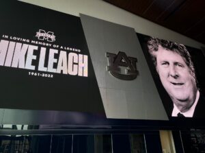 PHOTO Auburn Honoring The Memory Of Mike Leach In New Football Facility