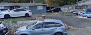 PHOTO Close Up Of White Hyundai Elantra Parked Very Close To Kaylee Goncalves House So You Can Judge For Yourself