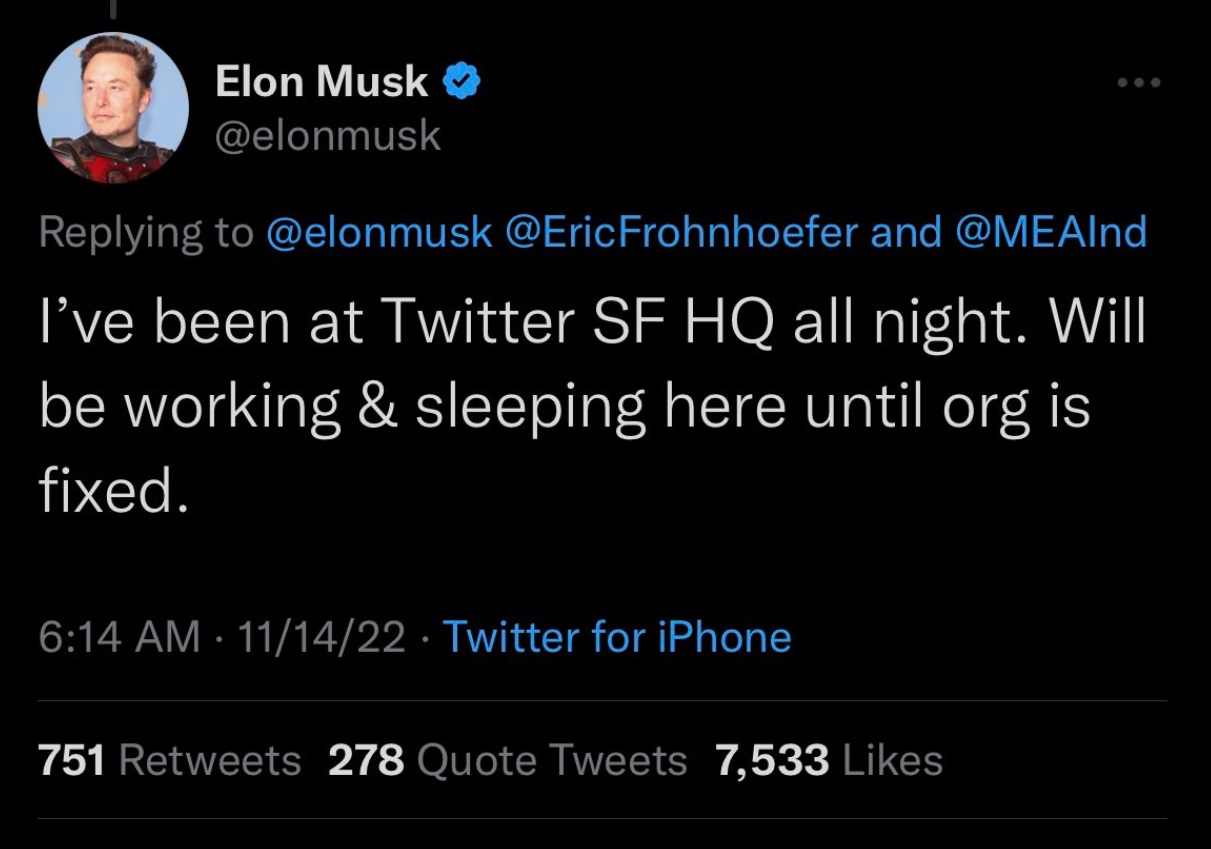 PHOTO Elon Musk Tweeted His Own Assassination Coordinates On The