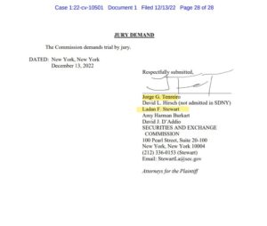 PHOTO Full SEC Complaint Against Sam Bankman Fried