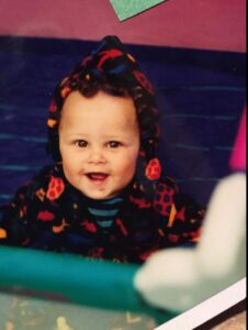 PHOTO Jack Showalter Smiling And Looking Very Happy As An Infant In A Costume