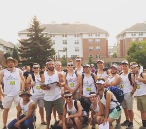 PHOTO Jake Schriger Group Picture With His University Of Idaho Fraternity