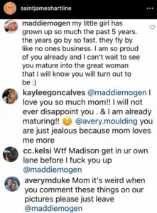 PHOTO Kaylee Goncalves Regularly Called Maddie Mogen Her Mom