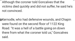 PHOTO Kernodle Had Defensive Wounds According To Kaylee Goncavles Father And Chapin And Kernold Were Battling Hard Against Their Attacker