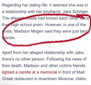 PHOTO Maddie Mogen Only Referred To Jake Schriger As A Best Friend And Not Her Boyfriend