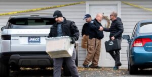 PHOTO More Evidence Being Taken Out Of Kaylee Goncalves House In Moscow Idaho In Plastic Containers