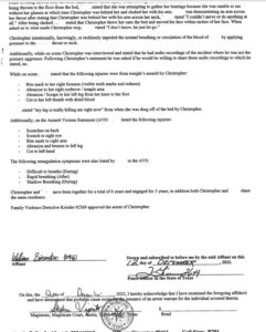 PHOTO Official Arrest Report For Chris Beard Says He Bit And Slapped His Fiance