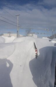 PHOTO Streets Of Cheektowaga Look More Like Ski Resort With Hills Full Of Snow Than A Town With Roads