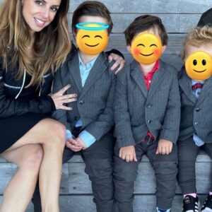 PHOTO Ana Walshe All Dressed Up With Her Three Sons Before She Went Missing