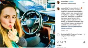 PHOTO Ana Walshe Bragging About How Her Husband Brian Bought Her A Maserati