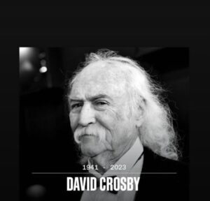 PHOTO David Crosby 1941-2023 RIP