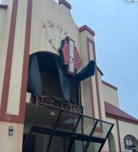 PHOTO Harley Davidson Dealer In Houston Texas Leveled By Tornado And Vehicles That Were Damaged Shattered Everywhere