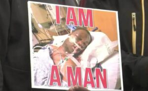 PHOTO I Am A Man Tyre Nichols Protesters Sign