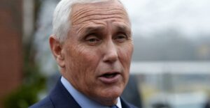 PHOTO Mike Pence Has Aged A Lot Since He Left Office And Has A Lot Of Wrinkles On His Face