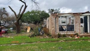 PHOTO Neighborhoods In Houston Aren't Even Recognizable From Tornado Debris