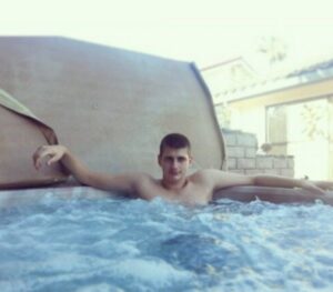 PHOTO Nikola Jokic Chilling In A Hot Tub When It's 30 Degrees Outside