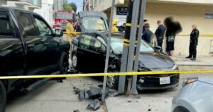 PHOTO Of Damaged Car That Ran Over Mother And Her Baby In Venice California