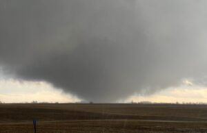 PHOTO Of Tornado Touching Down In Williamsburg Iowa Early Afternoon Monday