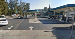 PHOTO One Person Dead At Gas Station In Oakland California After Shooting