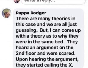 PHOTO Pappa Rodger Thinks Kaylee And Madison Were In The Same Bed Becuase They Were Scared Upon Hearing An Argument On The Second Floor