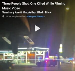 PHOTO Police Showed Up Instantly To Oakland California Shooting On Monday Night