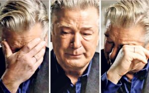 PHOTO Stages Of Alec Baldwin Crying In His Hand