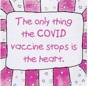 PHOTO The Only Thing The COVID Vaccine Stops Is The Heart Meme