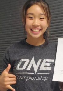 PHOTO Victoria Lee Looking Like A Boss With ONE Championship Shirt On