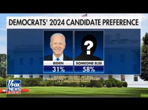 PHOTO 58% Of Democrats Want Someone Else To Run In 2024 Over Joe Biden
