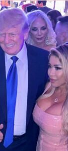 PHOTO Donald Trump's Big B**bed Babe At Mar-A-Lago Standing Next To Him