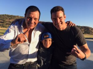 PHOTO Eddie McClintock With Tom Sizemore At The Beach Before He Suffered Brain Aneurysm