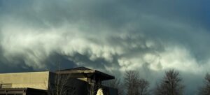 PHOTO Mammatus Clouds In Lawrence New Jersey Before Tornado Hit