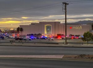 PHOTO Of Active Crime Scene At Cielo Vista Mall As The Sun Set In El Paso