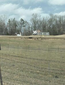 PHOTO Of Damage At Stubbs Hill In Ripley MS From Tornado Touching Down Directly On The Area