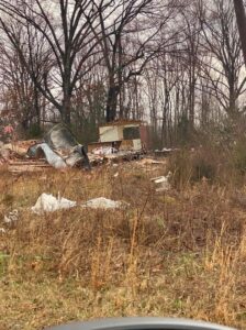 PHOTO Of Homes Completely Leveled In Parsons Tennessee