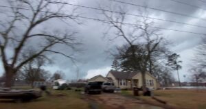 PHOTO Of Tornado Touching Down Between Houses In Smithville MS Neighborhood