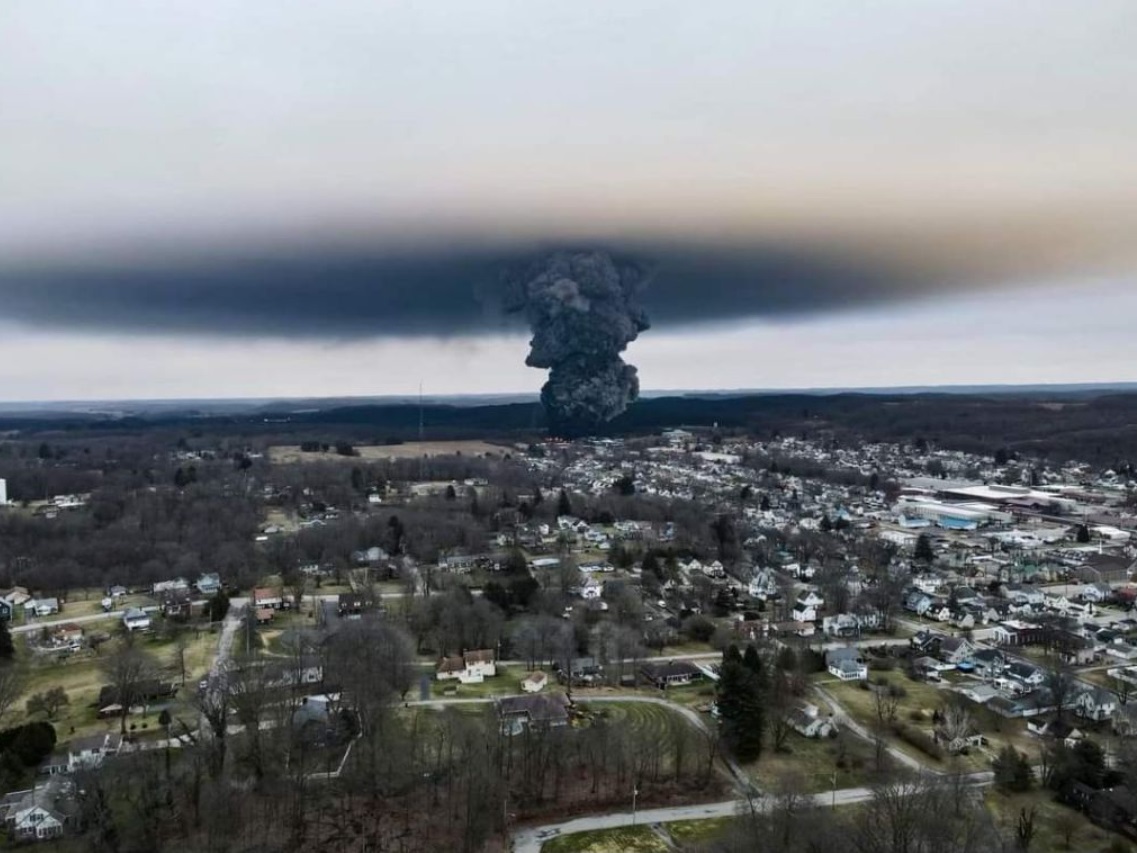 Environmental Disaster In East Palestine Ohio