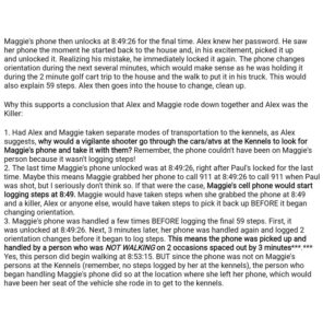 PHOTO Reddit User Says They Think Alex Murdaugh Killed Maggie And Paul By 849 Thanks To Maggie's Cell Phone