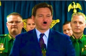 PHOTO Ron DeSantis Looking Like A True Dictator Meme