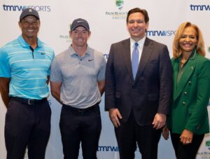 PHOTO Ron DeSantis With Tiger Woods Today