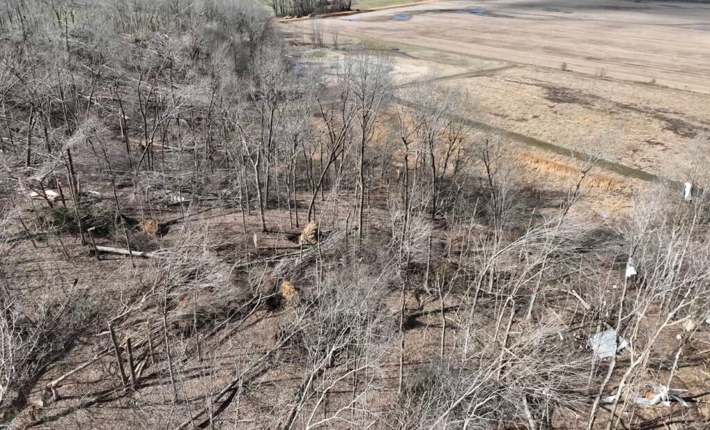 PHOTO Tornado Damage In Ripley Mississippi Is The Worst Along Highway 4