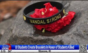 PHOTO University Of Idaho Students Created Bracelets To Honor The Moscow 4 Victims