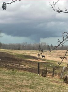 PHOTO View Of Tornado From Parham As It Touched Down In Smithville MS