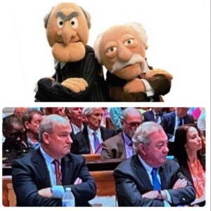 PHOTO Alex Murdaugh's Lawyers Looking Like Cartoon Characters With Their Arms Crossed Meme