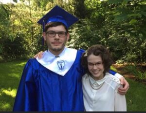 PHOTO Audrey Hale With Her Brother When He Graduated