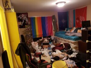 PHOTO Audrey Hale's Room Was The World's Biggest Mess With NATO And Pride Flag