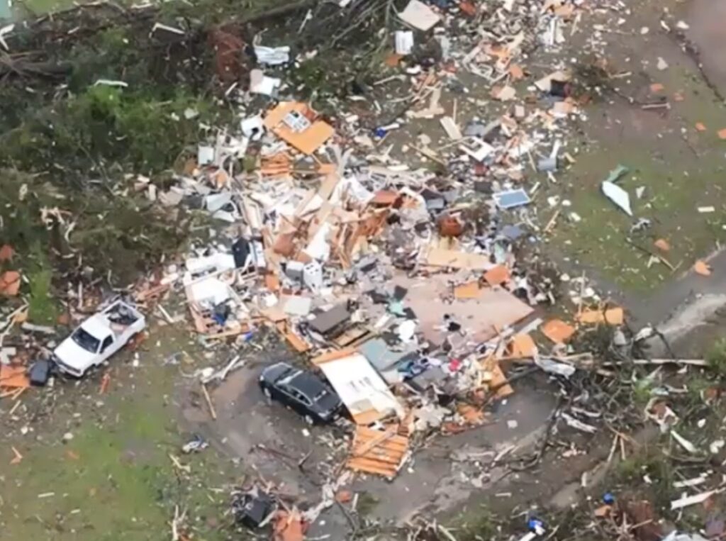 PHOTO Before And After Of Home Destroyed By Tornado In West Point