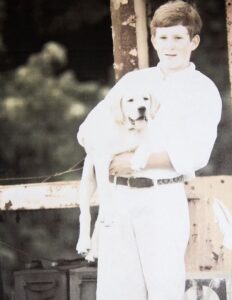 PHOTO Buster Murdaugh Holding His Dog And Looking Happy