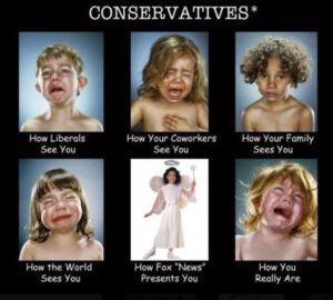 PHOTO Conservatives How Liberals See You How Your Coworkers See You How Fox News Presents You Meme